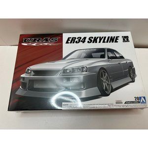 Aoshima 53218 1/24 60th ANN 20 Uras ER34 SKYLINE 25GT-t '01 Nissan F/S